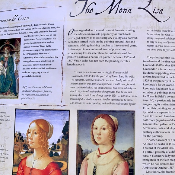 The Treasures of Leonardo DaVinci - coffee table book - Picture 14 of 15